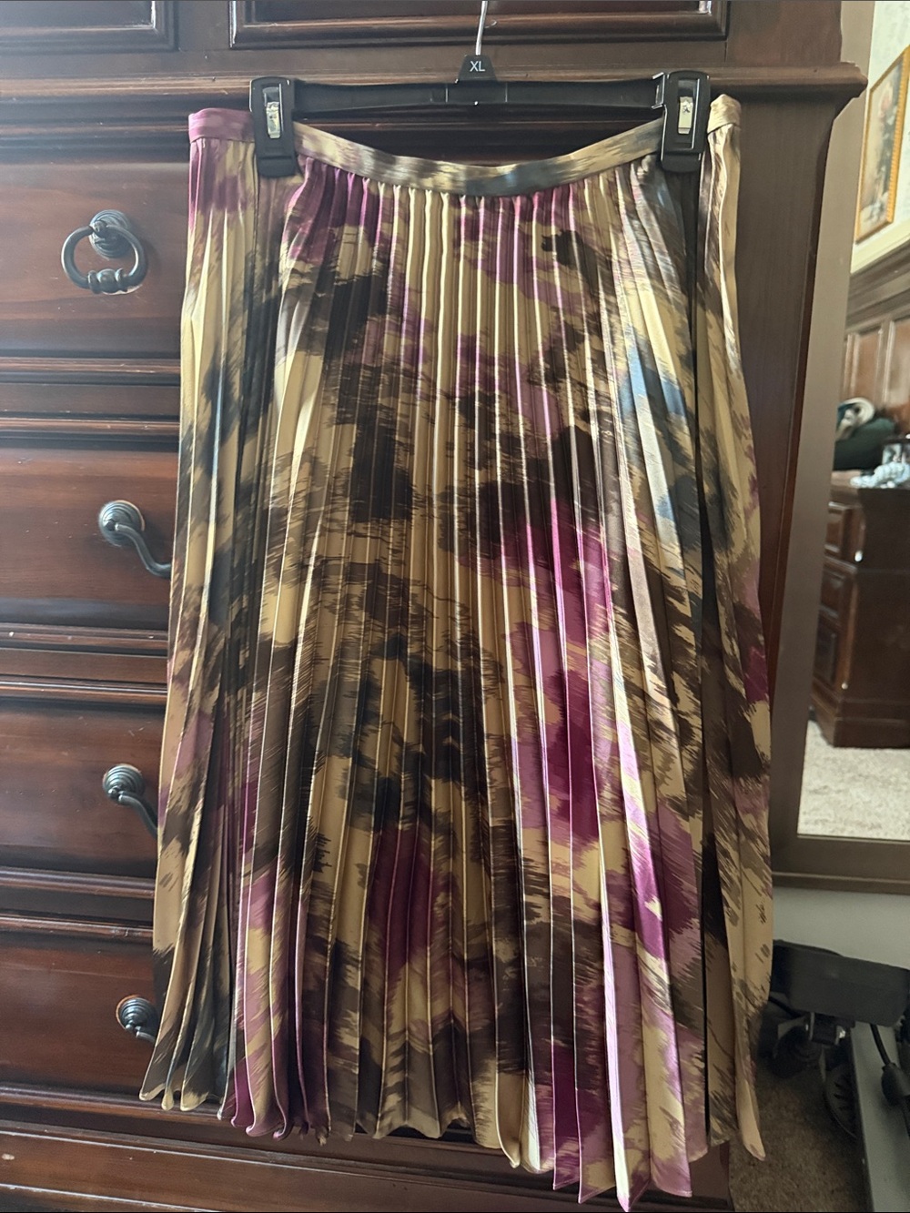 Ralph Lauren Satin Charmeuse Skirt